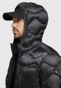 Khujo Remo - Giacca Da Mezza Stagione - Schwarz -Vendite Khujo 26ce0d3e8dcc46648417a6cde54161ff