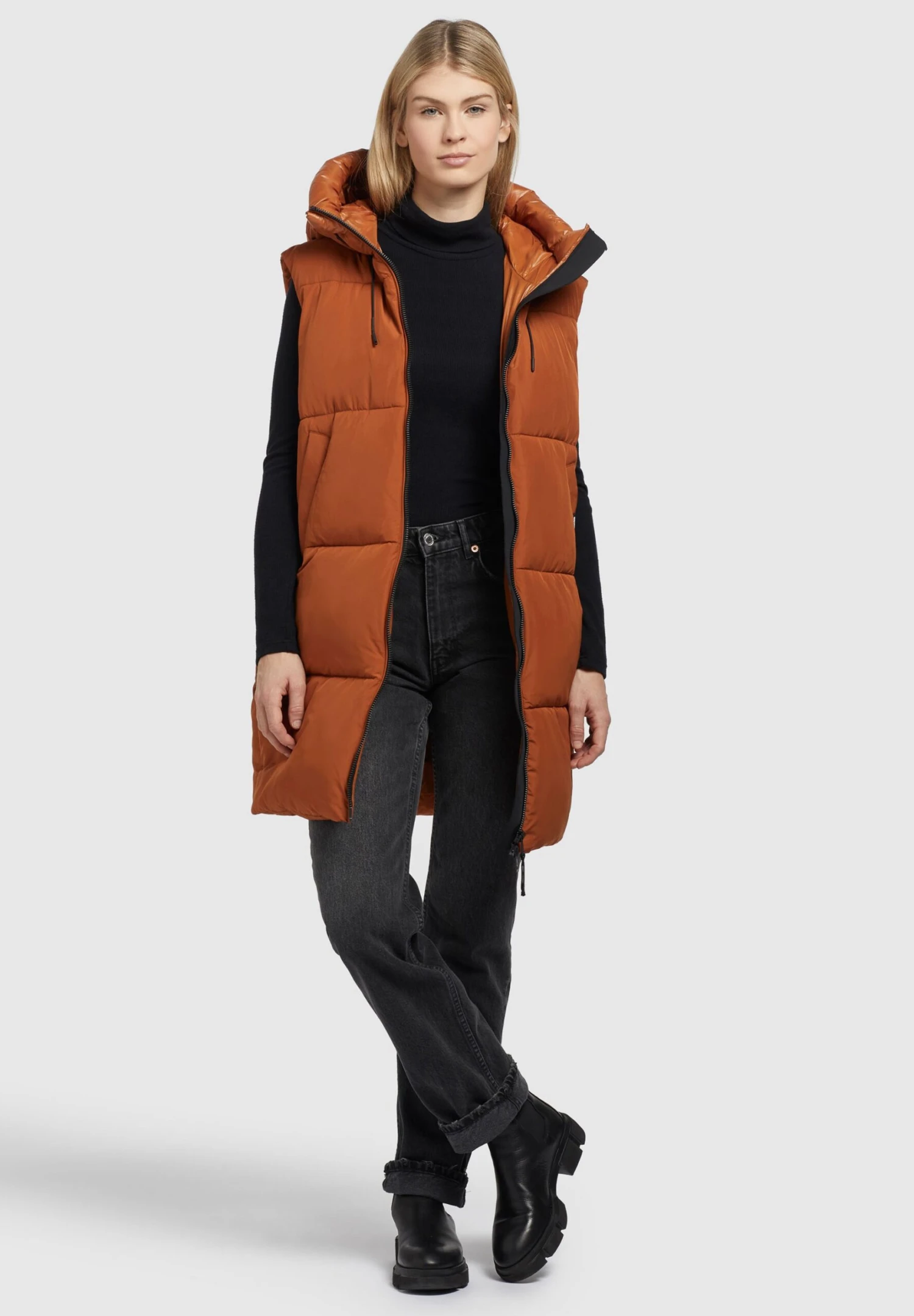 Khujo LynnSmanicatoOrangebraun Donna Giacche E Blazer KH121U1CD-H11 2 Khujo LynnSmanicatoOrangebraun Donna Giacche E Blazer KH121U1CD-H11 - immagine 2