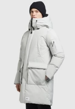 Khujo ChesterCappotto InvernaleHellgrau Uomo Cappotti KH122T0DG-C11 -Vendite Khujo 2c3cc22def494377bb83ca16516f5559