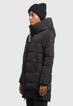 Khujo NavassaCappotto InvernaleSchwarz Donna Cappotti KH121U13M-Q11 -Vendite Khujo 2ce5546e27ec490cabe1b74341965e1e