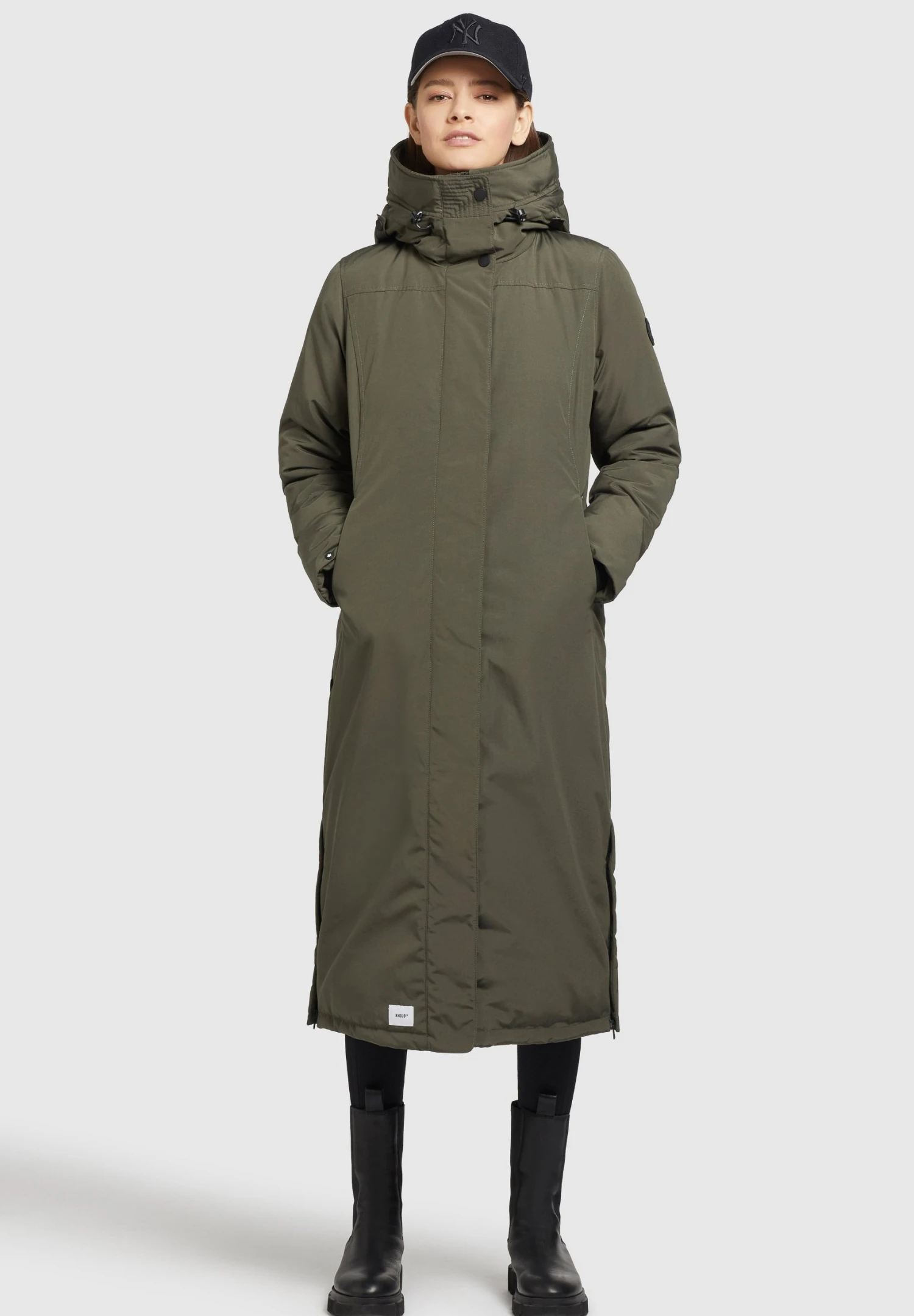 Khujo AbellaCappotto InvernaleOlivgrün Donna Cappotti KH121U16D-N11 7 Khujo AbellaCappotto InvernaleOlivgrün Donna Cappotti KH121U16D-N11 - immagine 7