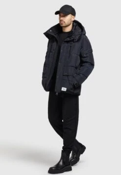 Khujo ShinzoGiacca InvernaleGraublau Uomo Giacche KH122T0DR-K11 -Vendite Khujo 30b62fdb905a4ccda8018ce21b0fa036