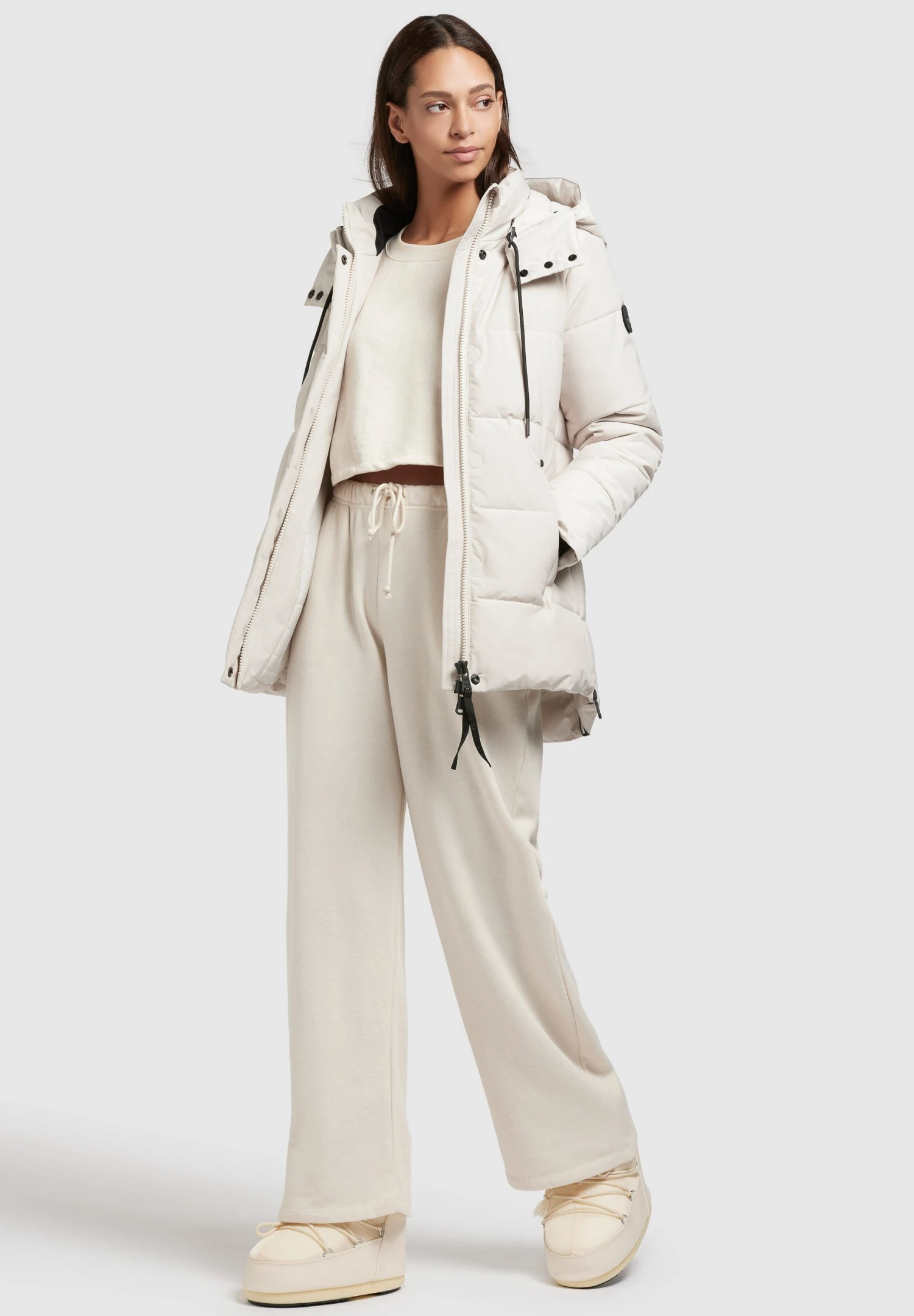 Khujo EuniceCappotto InvernaleWeiß Donna Cappotti KH121U168-A11 8 Khujo EuniceCappotto InvernaleWeiß Donna Cappotti KH121U168-A11 - immagine 8