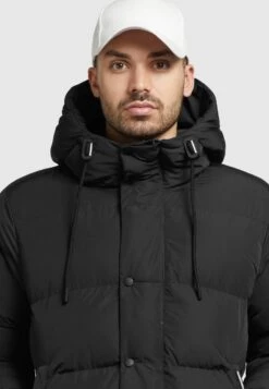 Khujo RafiCappotto InvernaleSchwarz Uomo Cappotti KH122T0E2-Q11 -Vendite Khujo 31add55a20fa4b47811c05b47bc22255