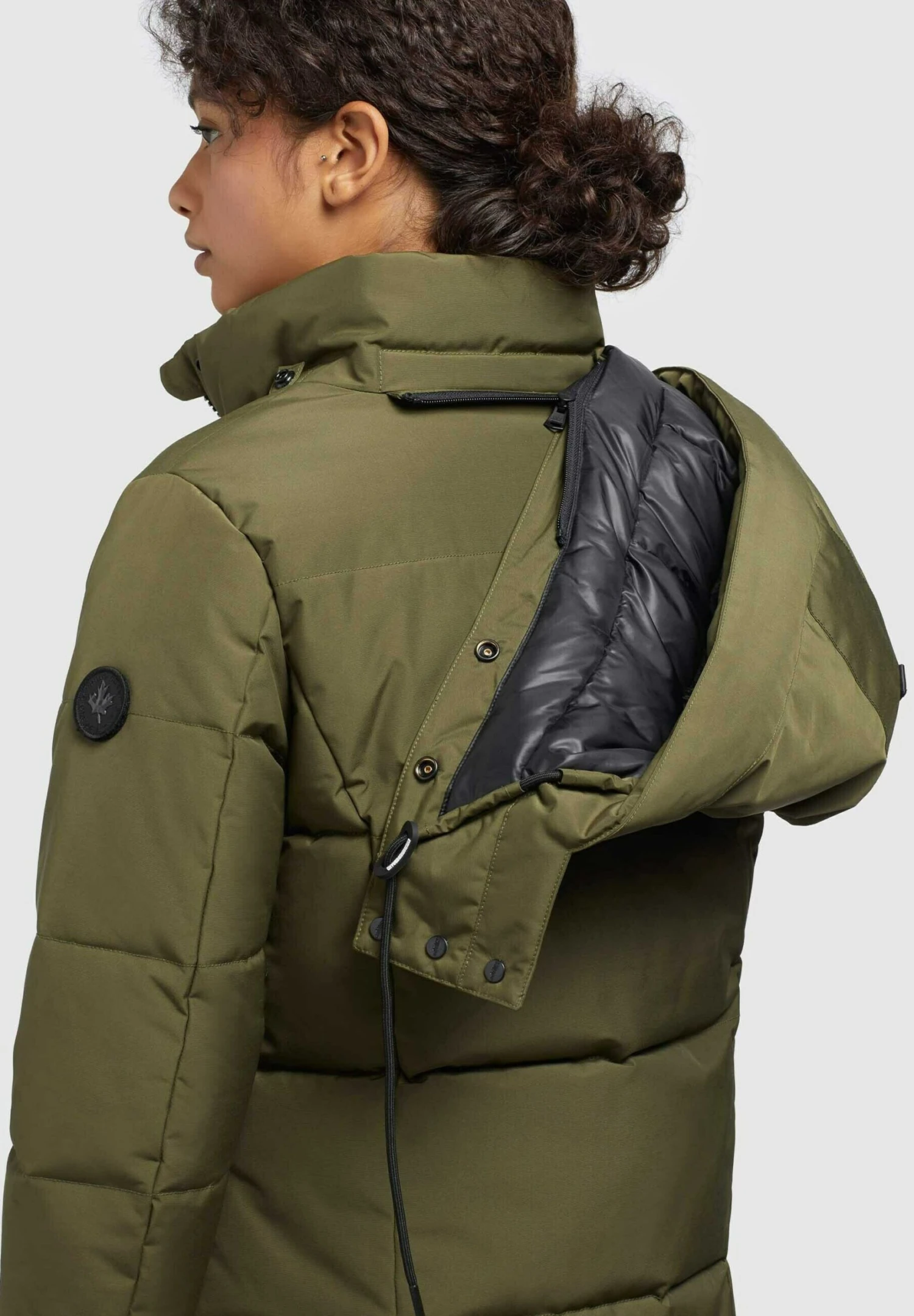 Khujo ViolaCappotto InvernaleOliv Donna Cappotti KH121U1AL-N11 5 Khujo ViolaCappotto InvernaleOliv Donna Cappotti KH121U1AL-N11 - immagine 5