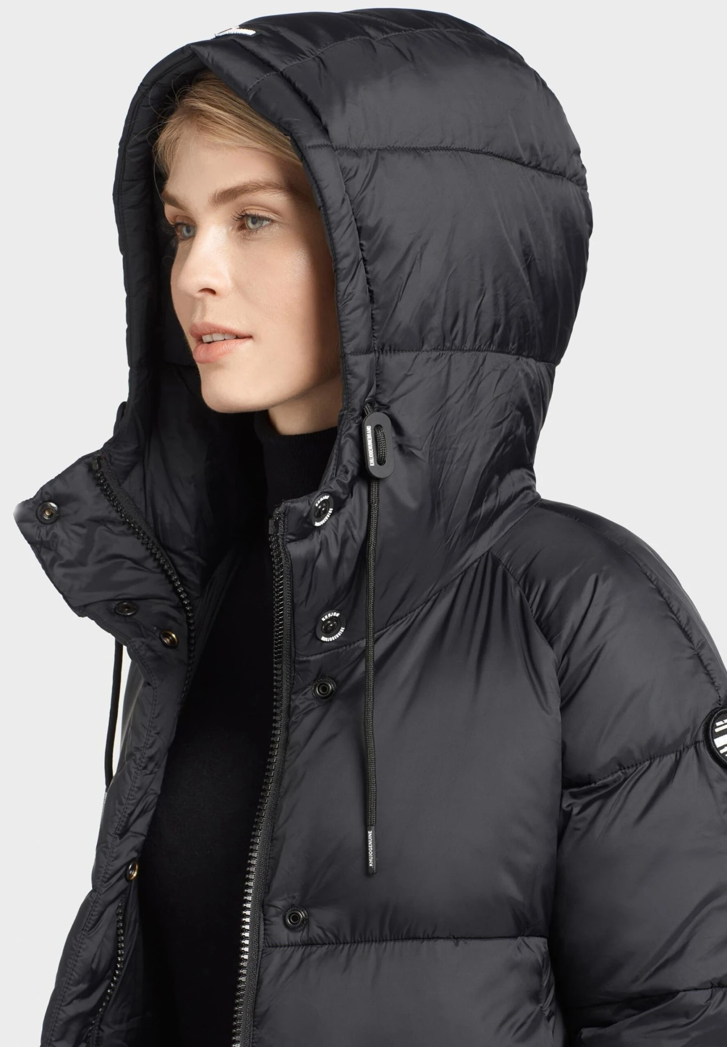 Khujo NidaleeCappotto InvernaleSchwarz Donna Cappotti KH121U0YM-Q11 7 Khujo NidaleeCappotto InvernaleSchwarz Donna Cappotti KH121U0YM-Q11 - immagine 7