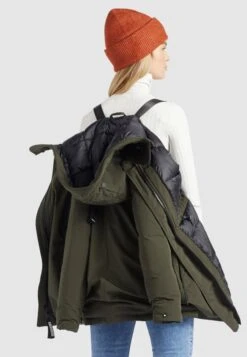Khujo Kanda - Cappotto Invernale - Dunkeloliv -Vendite Khujo 3299e482316d41d6bce17cfb639710e9