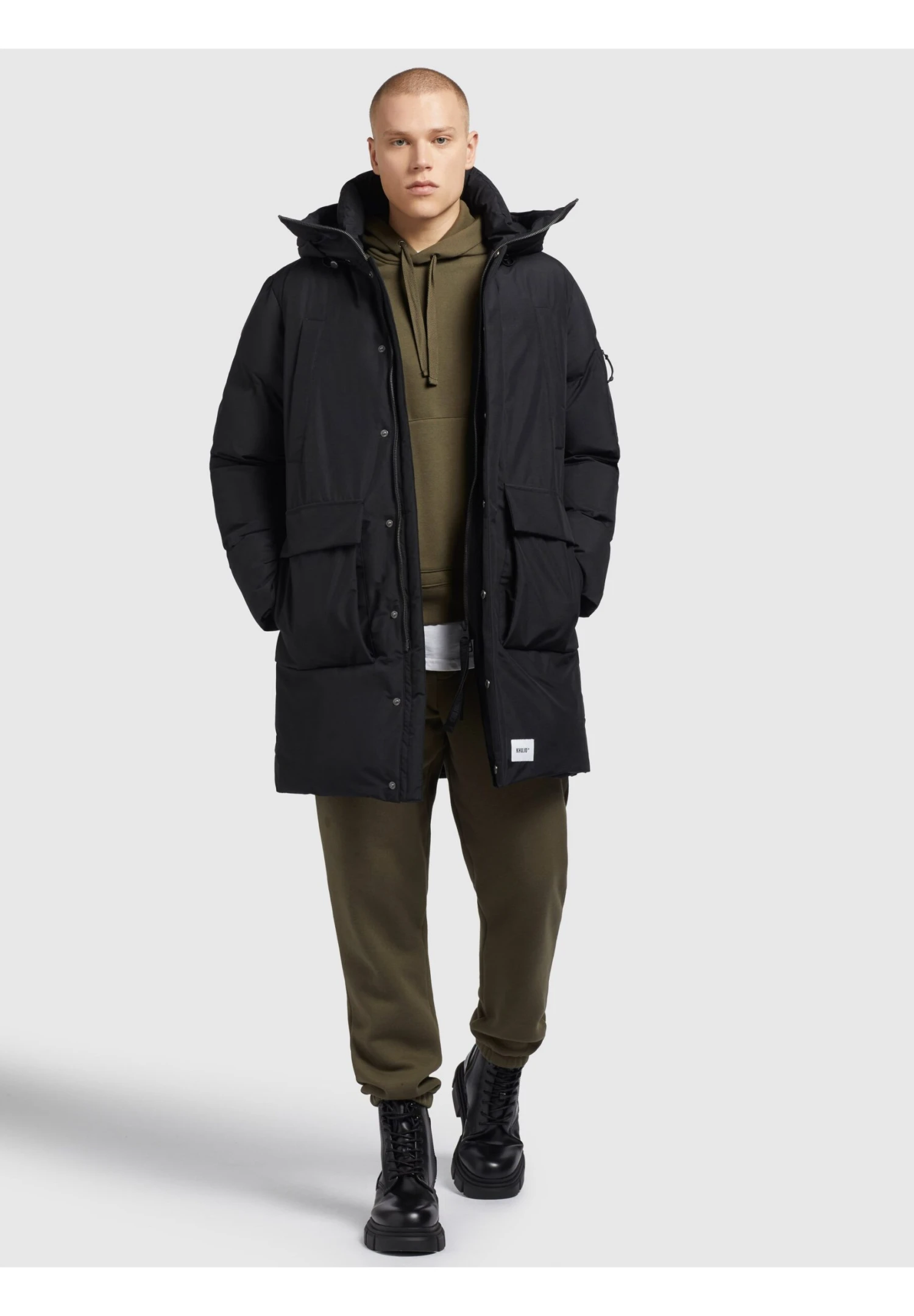 Khujo Chester - Parka - Schwarz 2 Khujo Chester - Parka - Schwarz - immagine 2