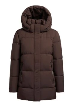 Khujo Soraya MattCappotto InvernaleDunkelbraun Donna Cappotti KH121U1BN-O11 -Vendite Khujo 345da604fa6f49d599a388424bb4d9a8