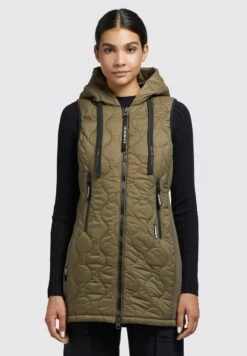 Khujo MalinSmanicatoOlivgrün Donna Giacche E Blazer KH121U19E-N11