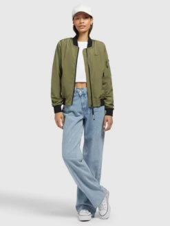 Khujo Stence2 - Giubbotto Bomber - Olivgrün -Vendite Khujo 3535c678f0c64dc494fdfde50f213305