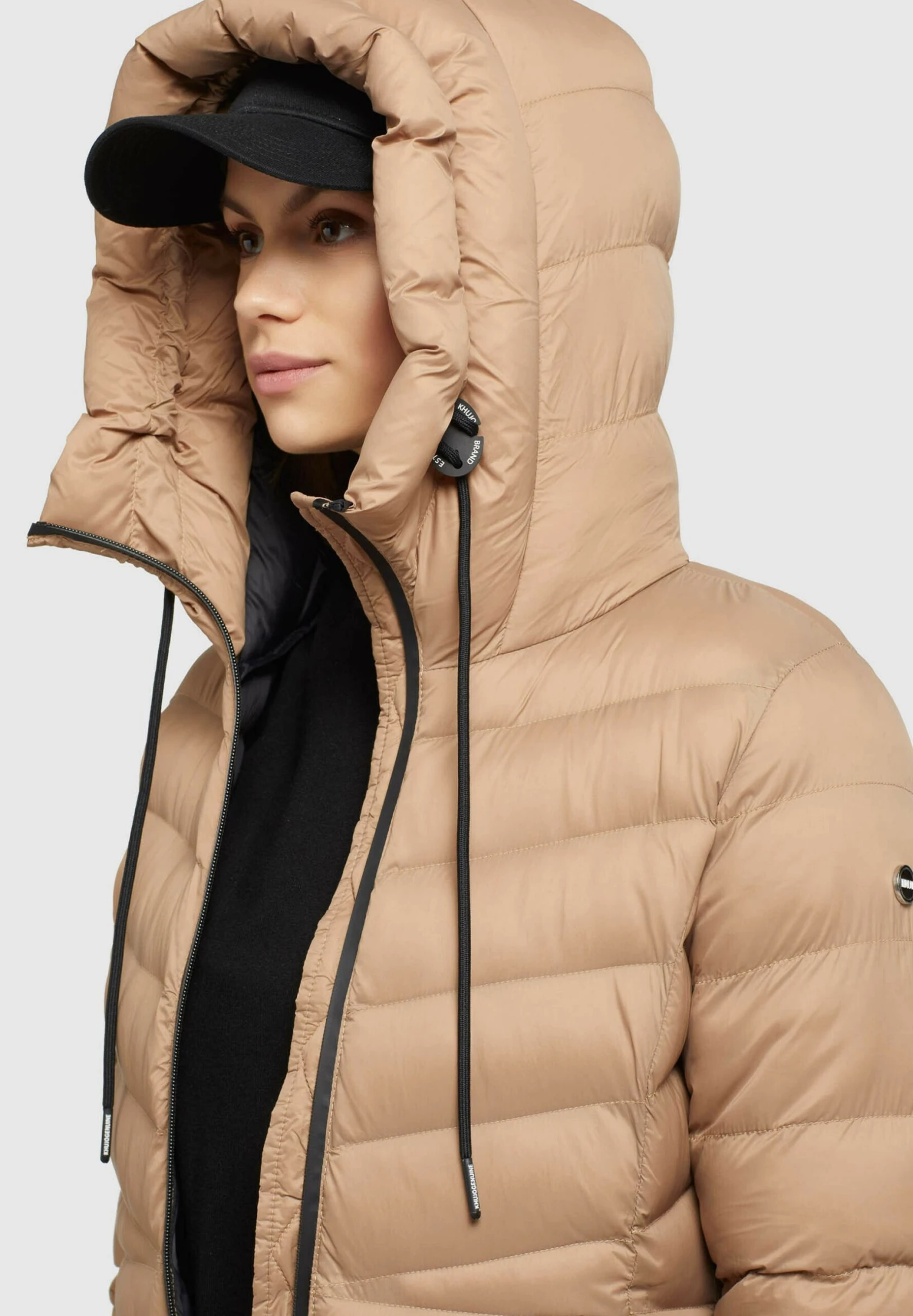 Khujo Ingram SoftCappotto InvernaleDunkelbeige Donna Cappotti KH121U13R-B11 5 Khujo Ingram SoftCappotto InvernaleDunkelbeige Donna Cappotti KH121U13R-B11 - immagine 5