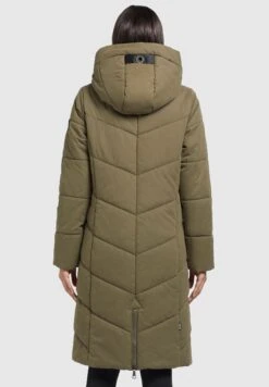 Khujo Aribay2 PeachedCappotto InvernaleKhaki Grün Donna Cappotti KH121U148-N11 -Vendite Khujo 38e66ffa55964003b637b5b482eb3e93