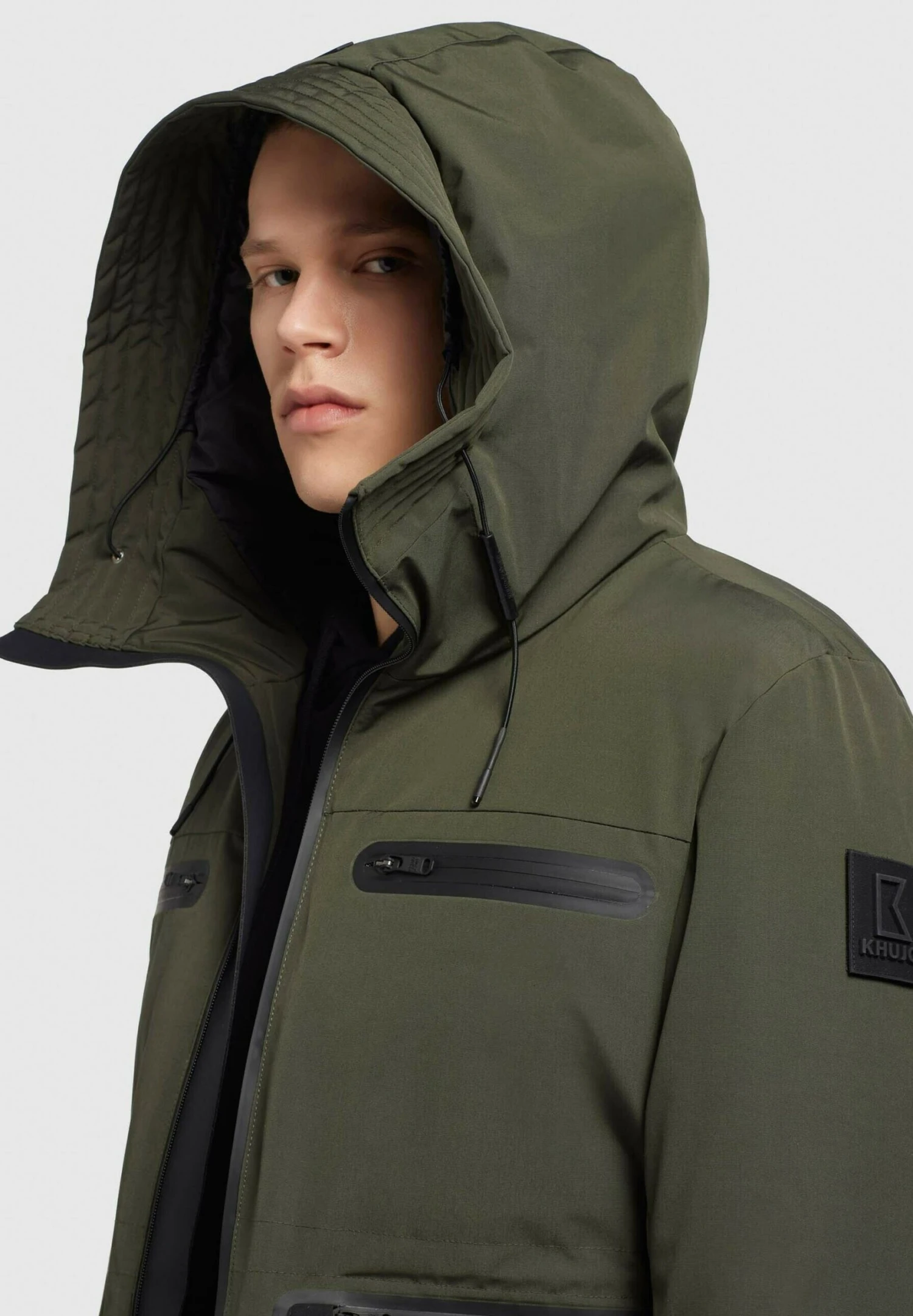 Khujo DayoGiacca InvernaleDunkelgrün Uomo Giacche KH122T0G8-M11 4 Khujo DayoGiacca InvernaleDunkelgrün Uomo Giacche KH122T0G8-M11 - immagine 4