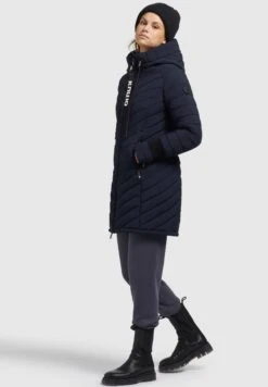 Khujo Nita2 LightCappotto InvernaleDunkelblau Donna Cappotti KH121U1DE-K11 -Vendite Khujo 3990012ee92d427eb0effe285e57954e