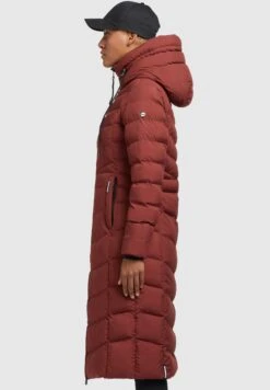 Khujo Ingram2 MattCappotto InvernaleRostrot Donna Cappotti KH121U13T-G11 -Vendite Khujo 3ad12ae287c94186ba89962ac43f6007