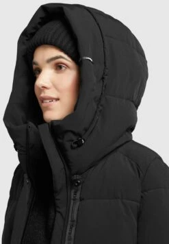 Khujo WenteCappotto InvernaleSchwarz Donna Cappotti KH121U15E-Q11 -Vendite Khujo 3b9e6aaaddc24930919f6e6eeac17cec