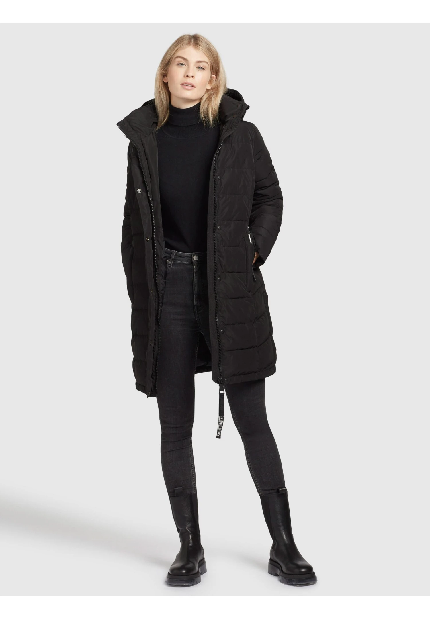 Khujo Delinas2 - Cappotto Invernale - Schwarz 2 Khujo Delinas2 - Cappotto Invernale - Schwarz - immagine 2