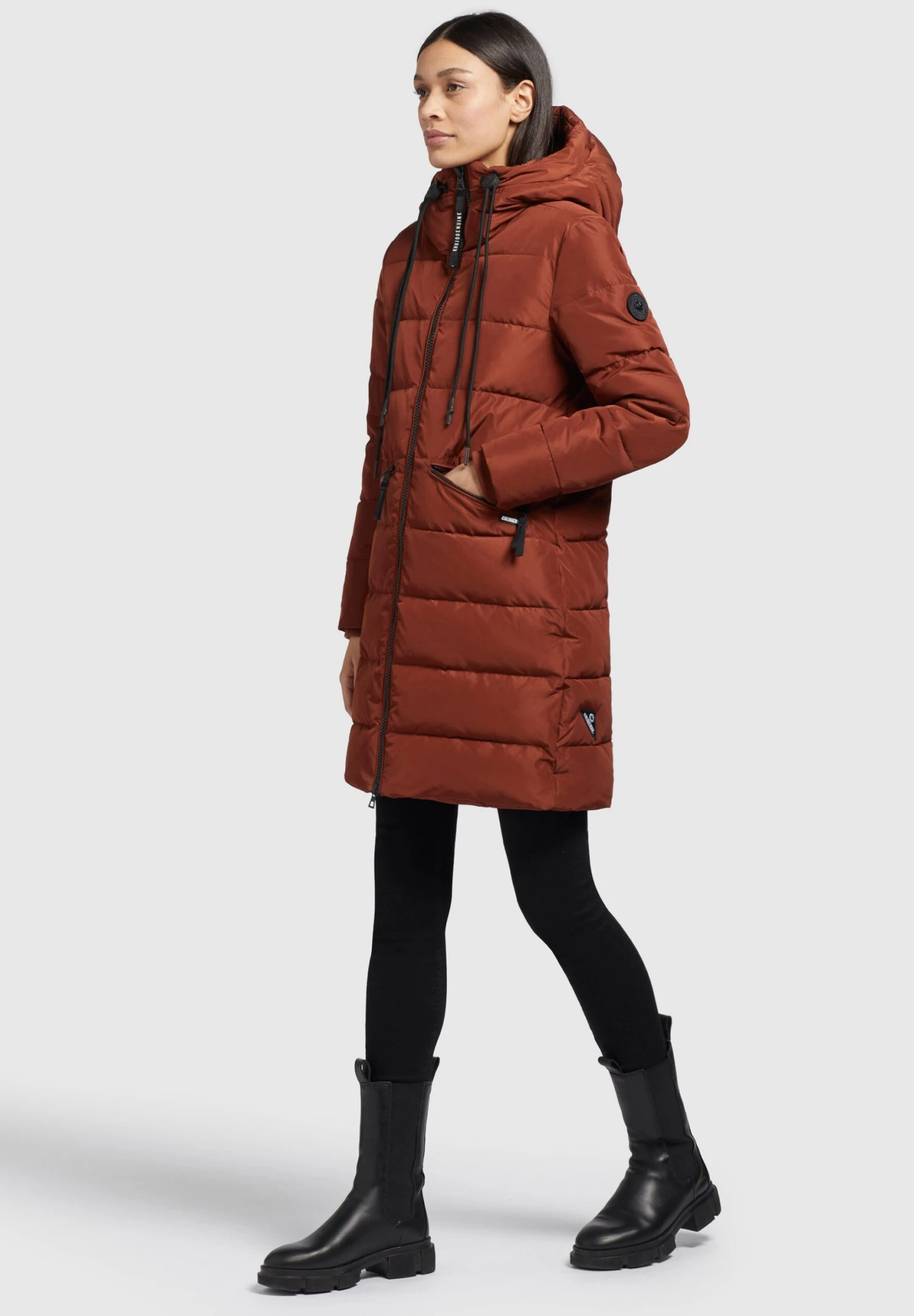 Khujo MarvaCappotto InvernaleRotbraun Donna Cappotti KH121U1AC-O11 4 Khujo MarvaCappotto InvernaleRotbraun Donna Cappotti KH121U1AC-O11 - immagine 4