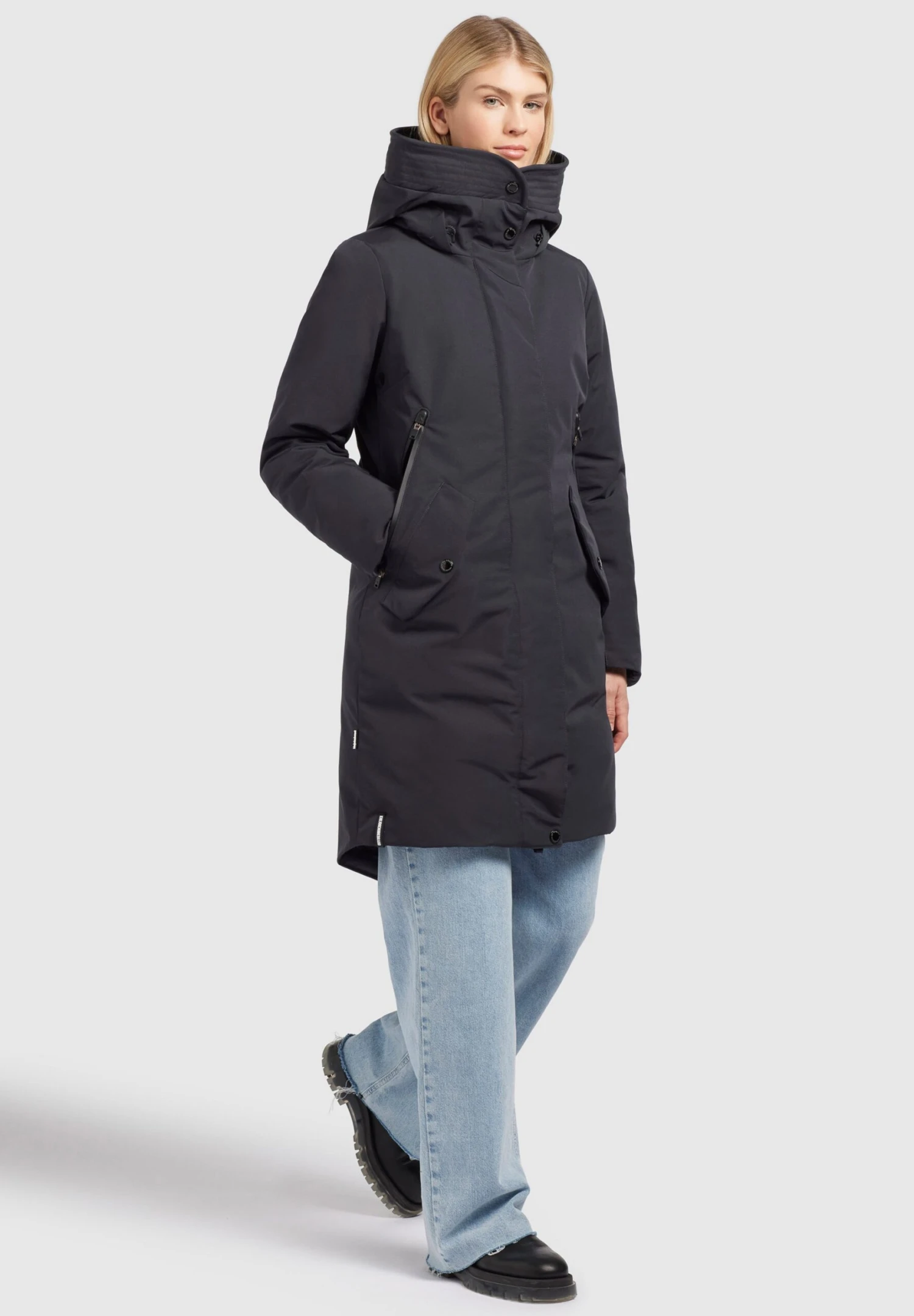 Khujo CharlynParkaGrau Donna Cappotti KH121U1CV-C11 2 Khujo CharlynParkaGrau Donna Cappotti KH121U1CV-C11 - immagine 2