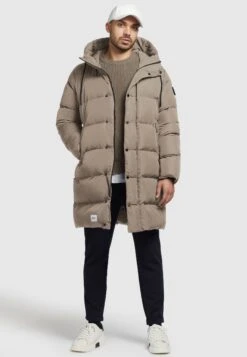 Khujo RafiCappotto InvernaleTaupe Uomo Cappotti KH122T0E2-B11