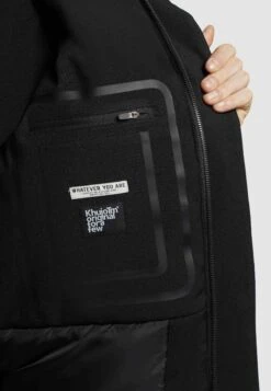 Khujo CarlCappotto InvernaleSchwarz Meliert Uomo Cappotti KH122T0DH-Q11 -Vendite Khujo 3e624a807f654c7590614e944dc34b3c