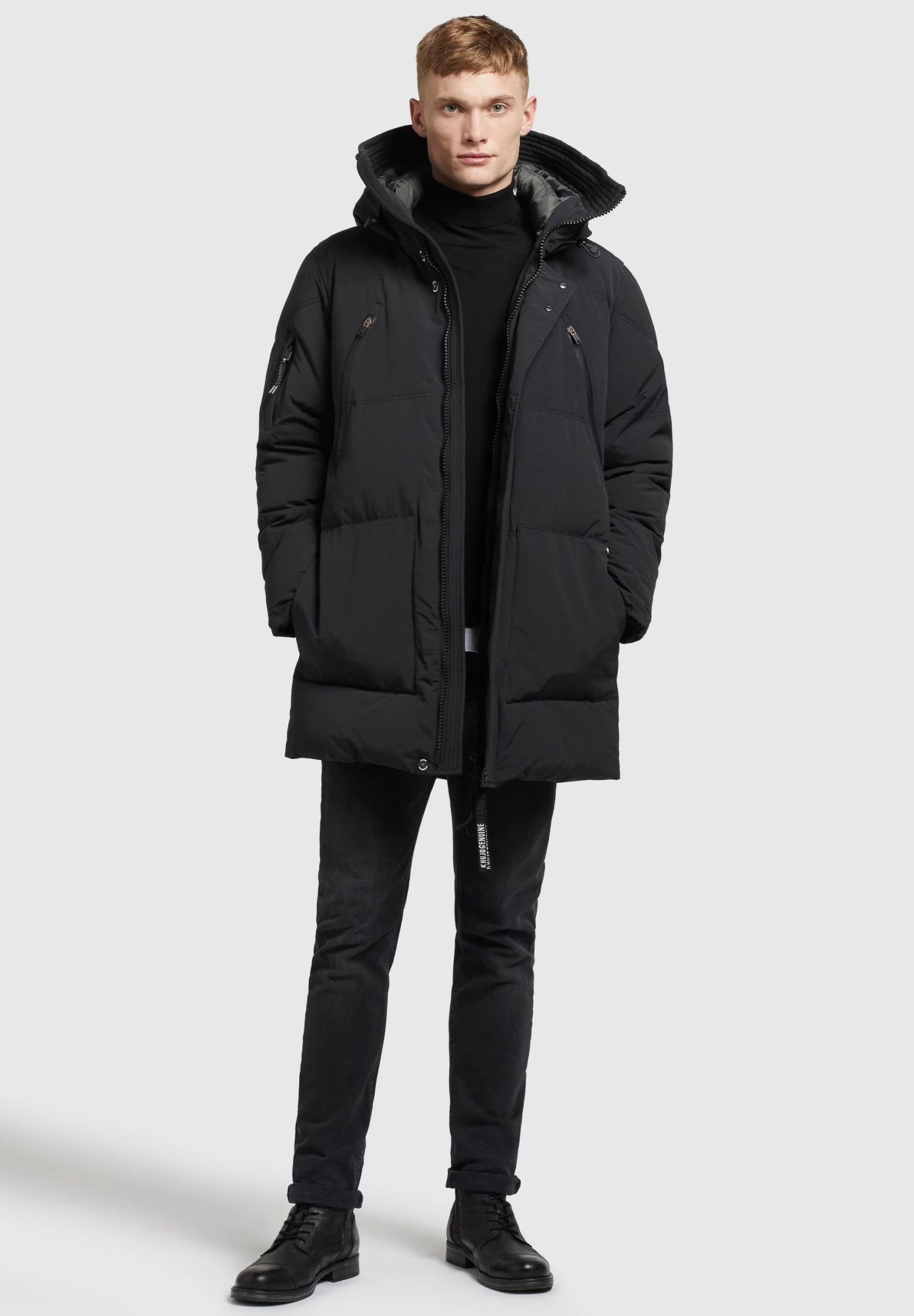 Khujo RexxGiacca InvernaleSchwarz Uomo Giacche KH122T0E6-Q11 2 Khujo RexxGiacca InvernaleSchwarz Uomo Giacche KH122T0E6-Q11 - immagine 2