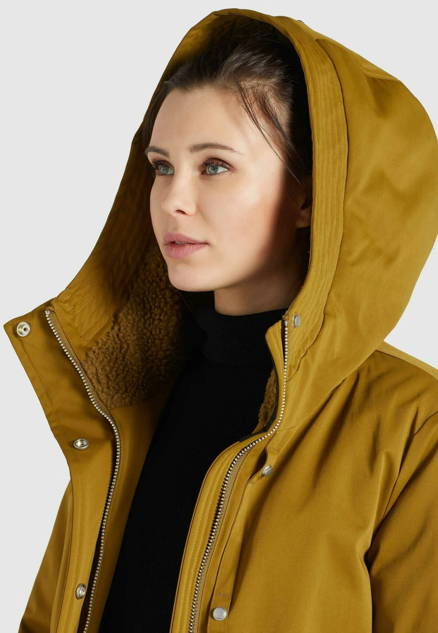 Khujo NovaCappotto InvernaleCurry Donna Cappotti KH121U10A-E11 4 Khujo NovaCappotto InvernaleCurry Donna Cappotti KH121U10A-E11 - immagine 4