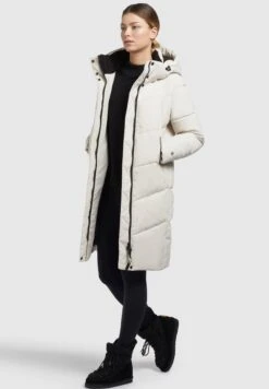 Khujo Limetta2Cappotto InvernaleWeiß Donna Cappotti KH121U1A8-A11 -Vendite Khujo 40779968f92f40fb947c8b834f53dd37