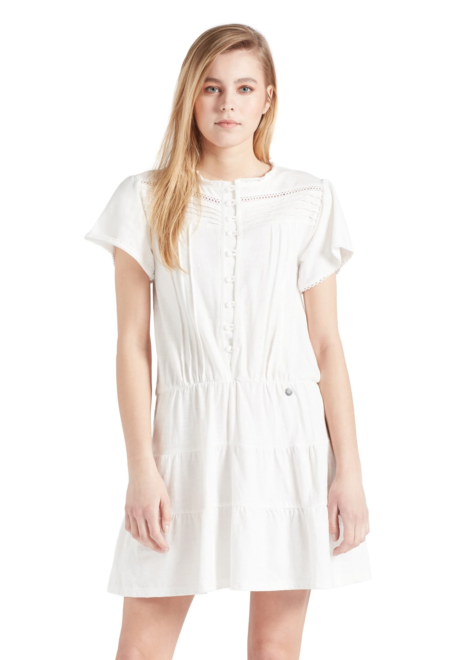 Khujo KapuaVestito EstivoWeiß Donna Vestiti KH121C0DL-A11 1 Khujo KapuaVestito EstivoWeiß Donna Vestiti KH121C0DL-A11