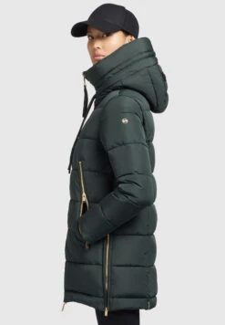 Khujo SiskaCappotto InvernaleDunkelgrün Donna Cappotti KH121U1AA-M11 -Vendite Khujo 439500cf99f446319ea56f1098759ff1