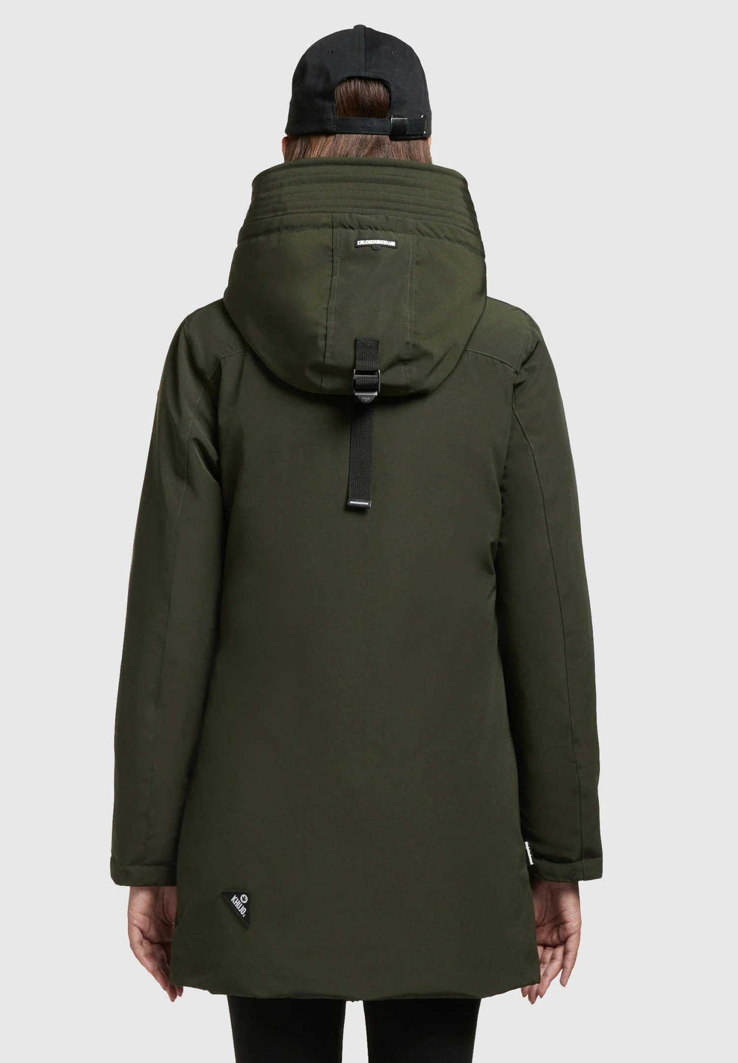 Khujo Viona3Cappotto InvernaleDunkelgrün Donna Cappotti KH121U15A-M11 3 Khujo Viona3Cappotto InvernaleDunkelgrün Donna Cappotti KH121U15A-M11 - immagine 3