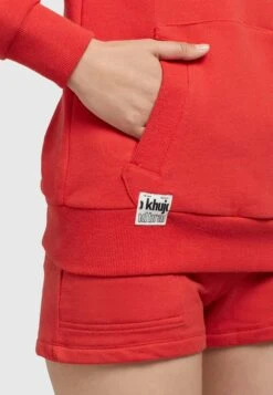 Khujo RhabeaFelpa Con CappuccioRot Donna Felpe KH121J077-G11 -Vendite Khujo 43e3ac036a8a4cfc95bb4c1b0197a128