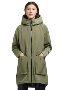 Khujo Mantel GingCappotto CortoOlivgrün Donna Cappotti KH121U18B-N11 -Vendite Khujo 44c73baa3def484f90b94f70f764852d