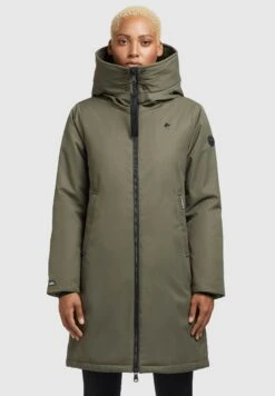 Khujo LisadCappotto InvernaleKhaki Grün Donna Cappotti KH121U16E-N11