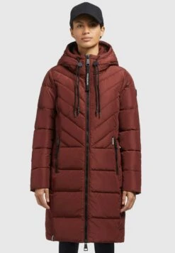 Khujo MuggCappotto InvernaleBraunrot Donna Cappotti KH121U19M-O11