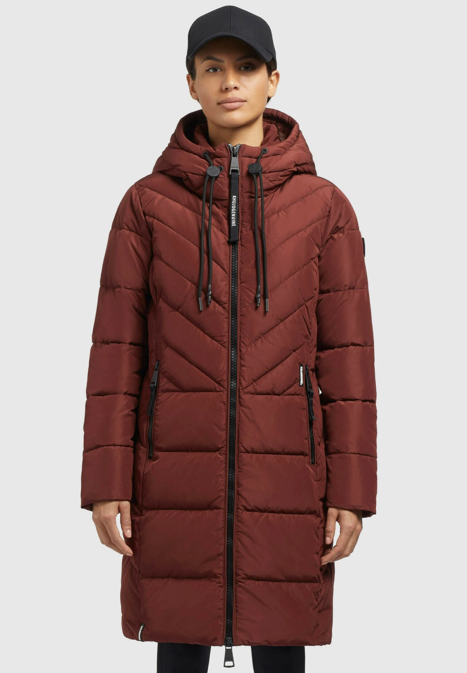 Khujo MuggCappotto InvernaleBraunrot Donna Cappotti KH121U19M-O11 1 Khujo MuggCappotto InvernaleBraunrot Donna Cappotti KH121U19M-O11