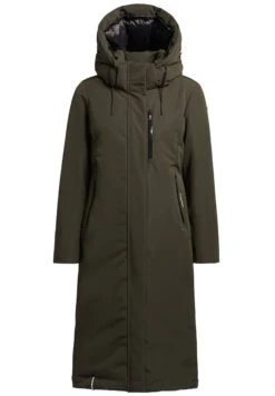 Khujo LofiCappotto InvernaleDunkelgrün Donna Cappotti KH121U1CX-M11 -Vendite Khujo 450ef13ada434f578a2ea50a0c402279