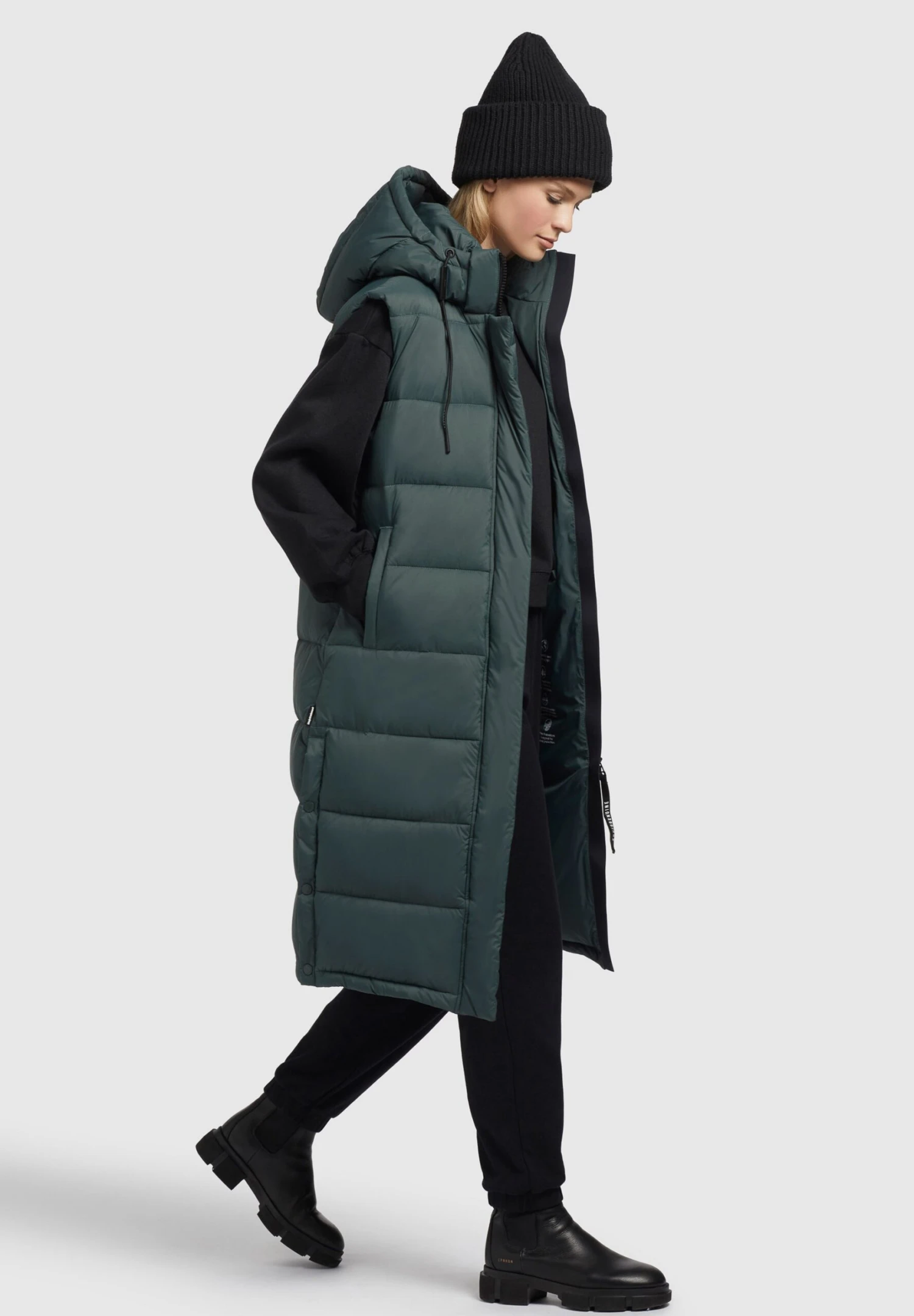 Khujo Tourin2 MattSmanicatoBlaugrün Donna Giacche E Blazer KH121U19X-M11 7 Khujo Tourin2 MattSmanicatoBlaugrün Donna Giacche E Blazer KH121U19X-M11 - immagine 7