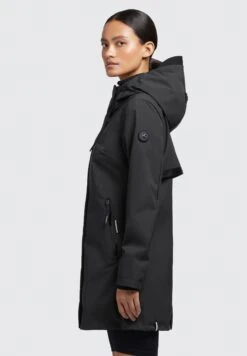 Khujo IzafImpermeabileSchwarz Donna Cappotti KH121U18R-Q11 -Vendite Khujo 4587647905c34ad8a22a2b577e56081e