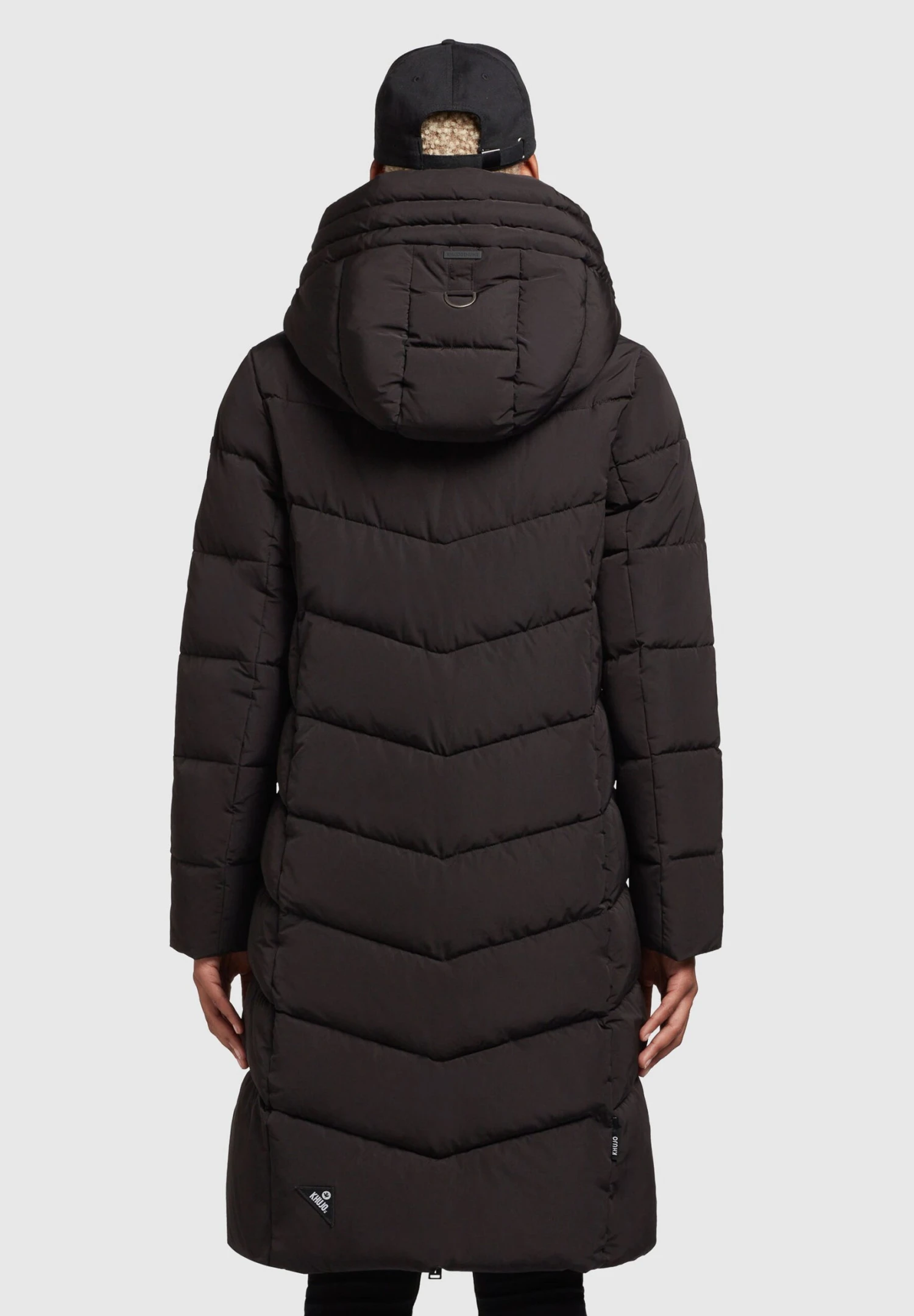 Khujo Ayleena2Cappotto InvernaleSchwarz Donna Cappotti KH121U13Z-Q11 3 Khujo Ayleena2Cappotto InvernaleSchwarz Donna Cappotti KH121U13Z-Q11 - immagine 3