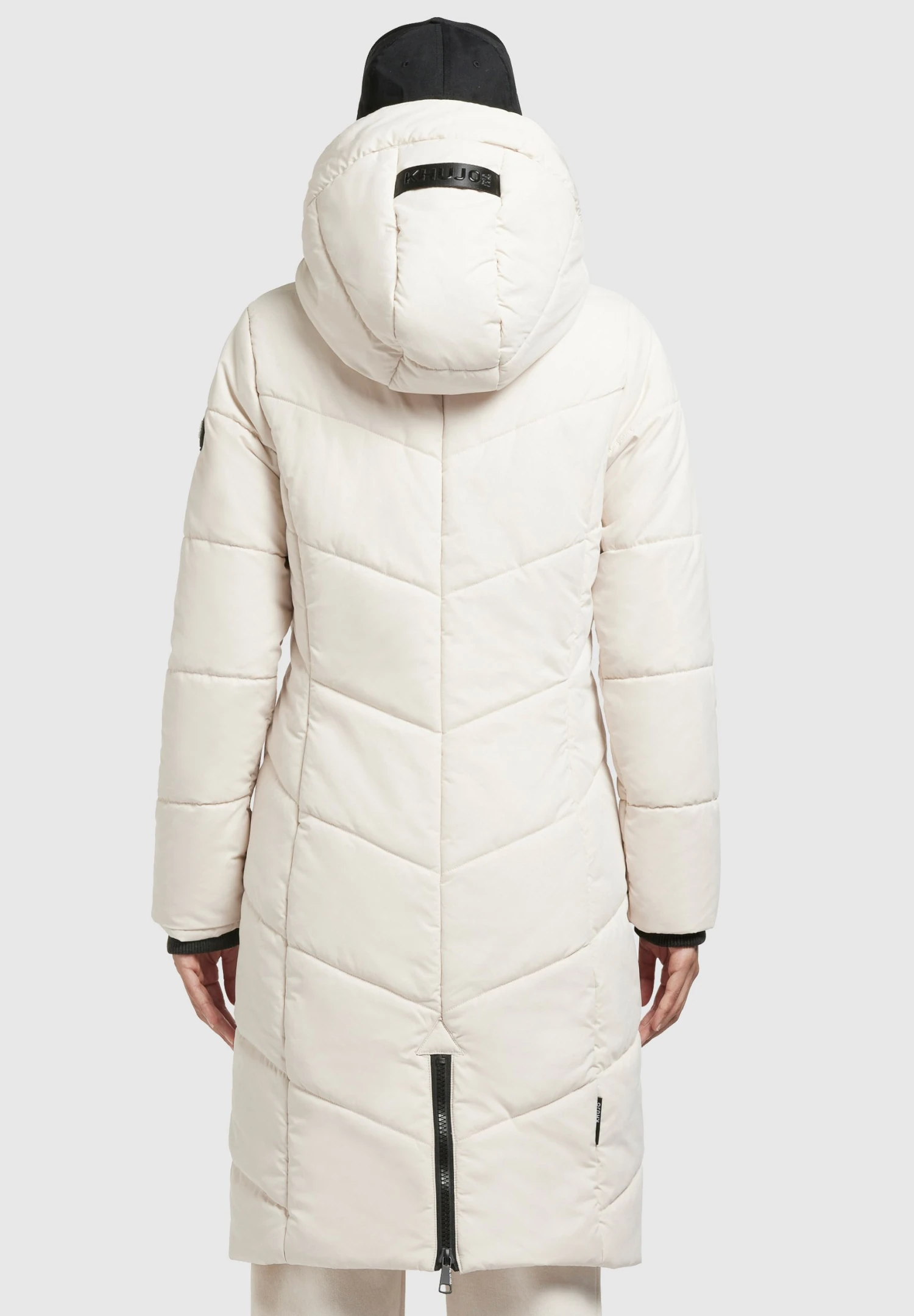 Khujo Aribay3 PeachedCappotto InvernaleWeiß Donna Cappotti KH121U14Y-A11 3 Khujo Aribay3 PeachedCappotto InvernaleWeiß Donna Cappotti KH121U14Y-A11 - immagine 3