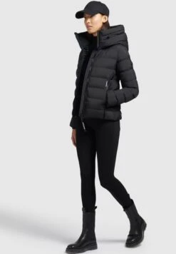 Khujo Adeva MattGiacca InvernaleSchwarz Donna Giacche E Blazer KH121U1A2-Q11 -Vendite Khujo 464187c8ceae4d3d8c782eddd8ae0345