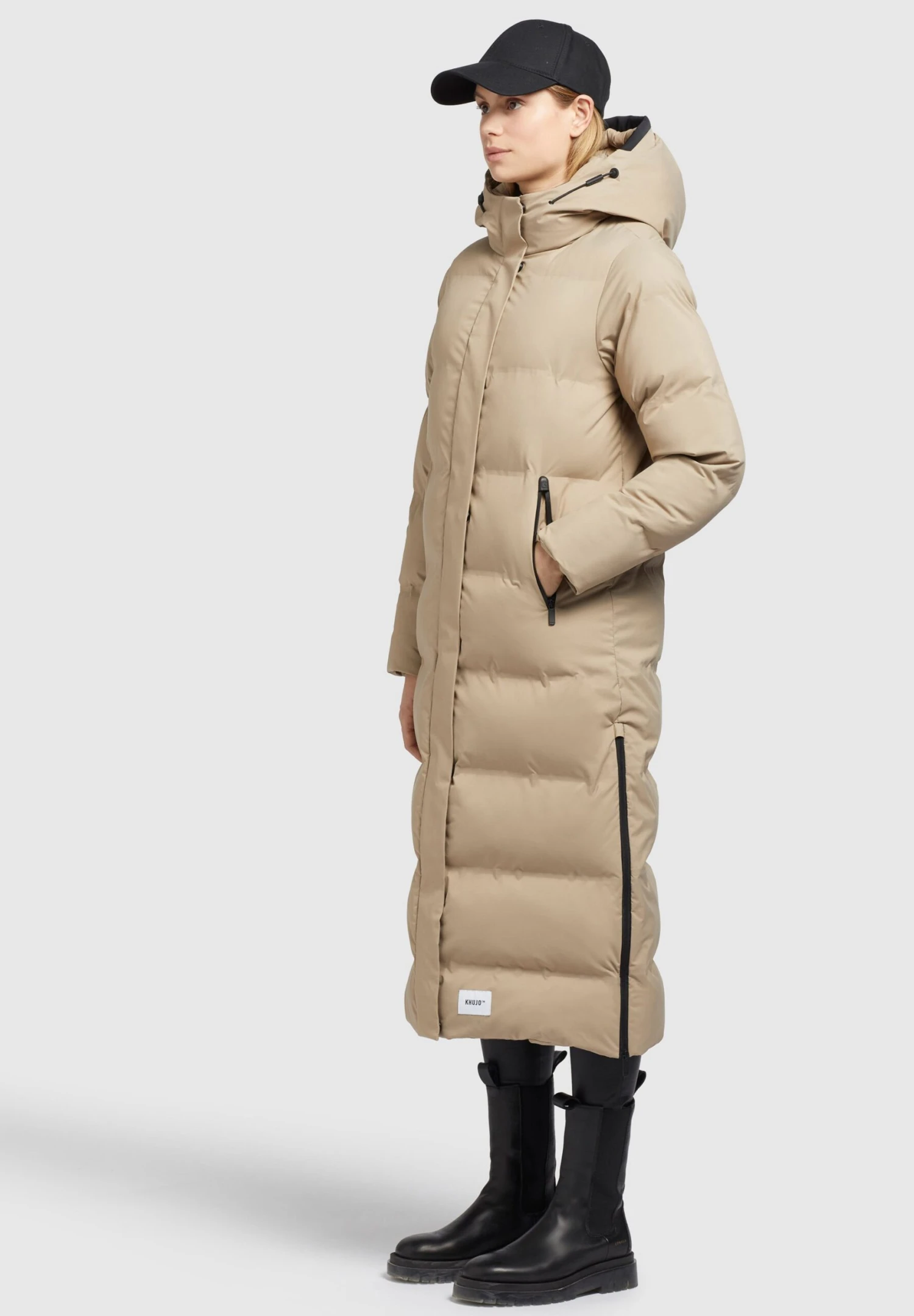 Khujo Mayla - Cappotto Invernale - Beige 7 Khujo Mayla - Cappotto Invernale - Beige - immagine 7