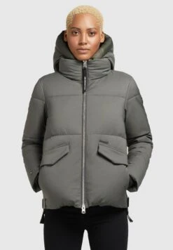 Khujo JapuraGiacca InvernaleDunkeloliv Donna Giacche E Blazer KH121U167-N11