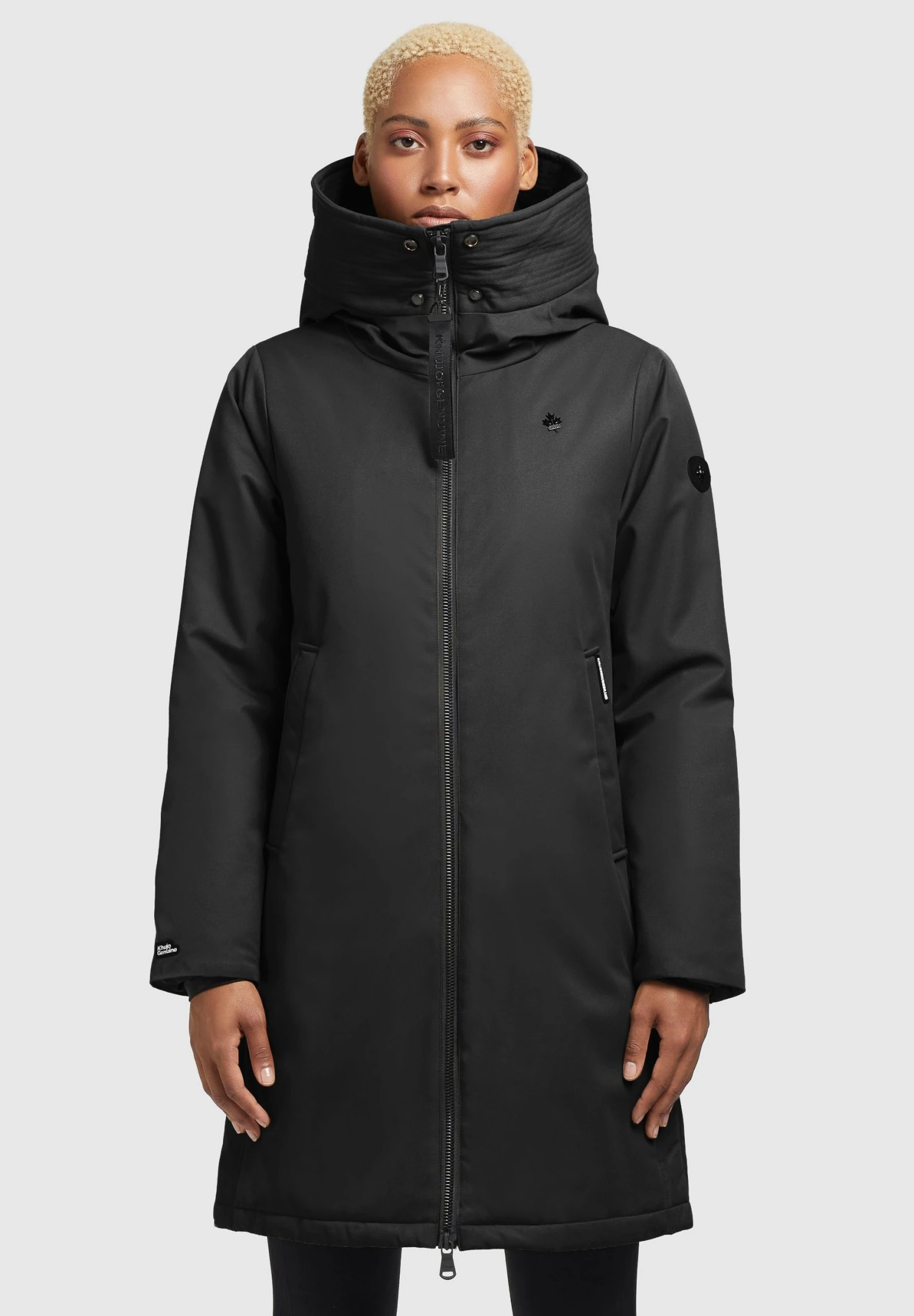 Khujo LisadCappotto InvernaleSchwarz Donna Cappotti KH121U16E-Q11 1 Khujo LisadCappotto InvernaleSchwarz Donna Cappotti KH121U16E-Q11