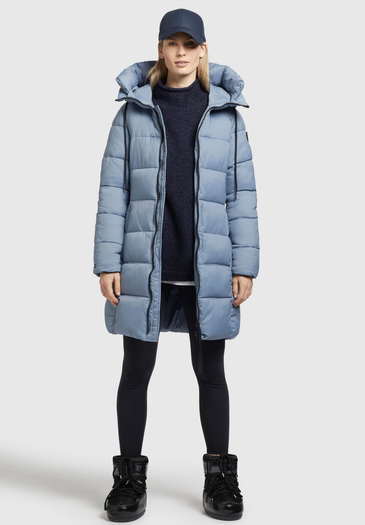 Khujo TuulaCappotto InvernaleHellblau Donna Cappotti KH121U166-K11 2 Khujo TuulaCappotto InvernaleHellblau Donna Cappotti KH121U166-K11 - immagine 2