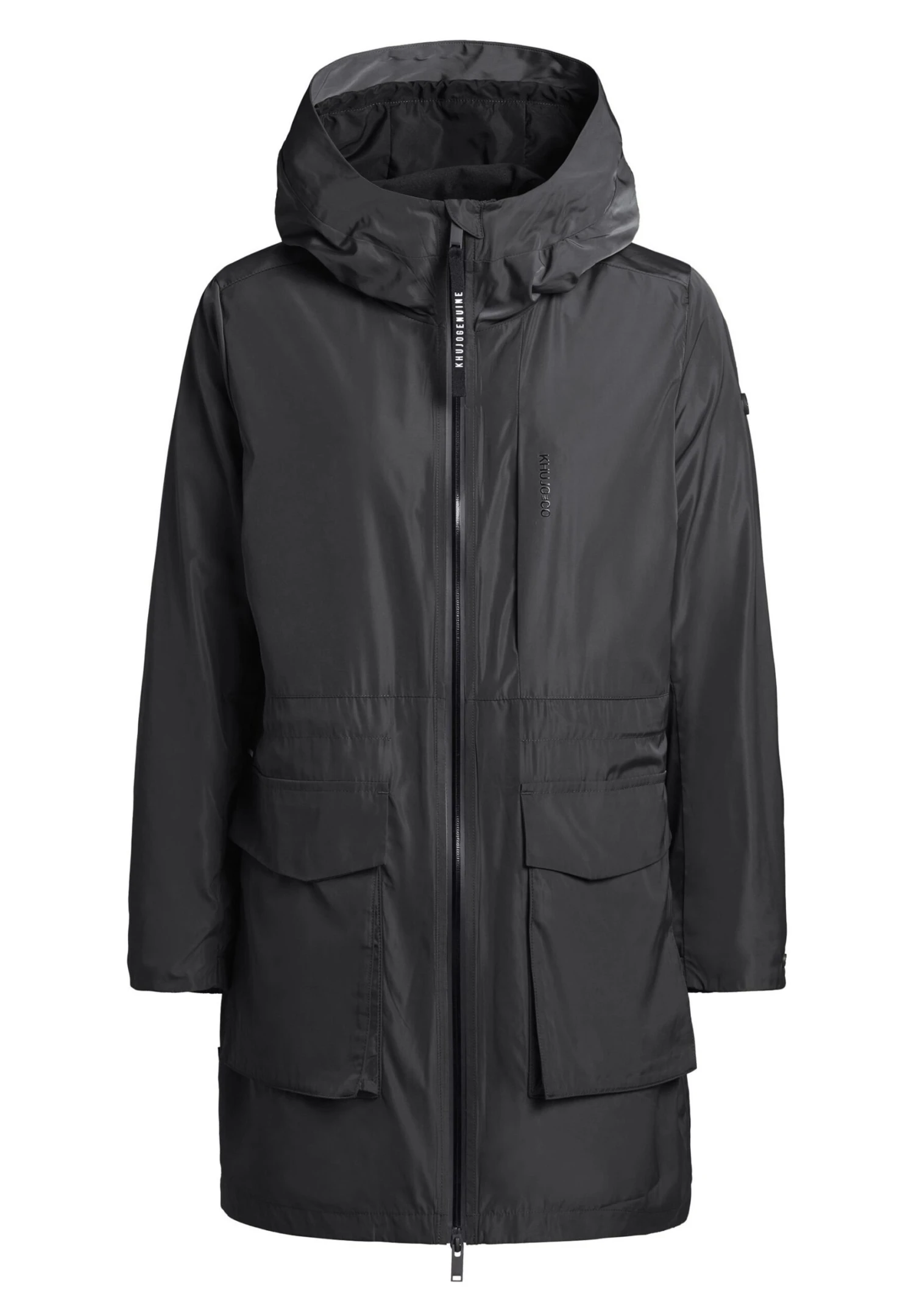 Khujo Mantel Ging - Cappotto Corto - Schwarz 9 Khujo Mantel Ging - Cappotto Corto - Schwarz - immagine 9