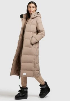 Khujo LareaCappotto InvernaleBeige Donna Cappotti KH121U151-B11 -Vendite Khujo 4e2cd9d2b5094b3dac7a85e3180fb23b
