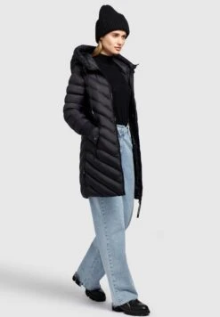 Khujo Liska Cappotto InvernaleSchwarz Donna Cappotti KH121U1AZ-Q11 -Vendite Khujo 4eb0975fe82144b4ae30e9b607554197